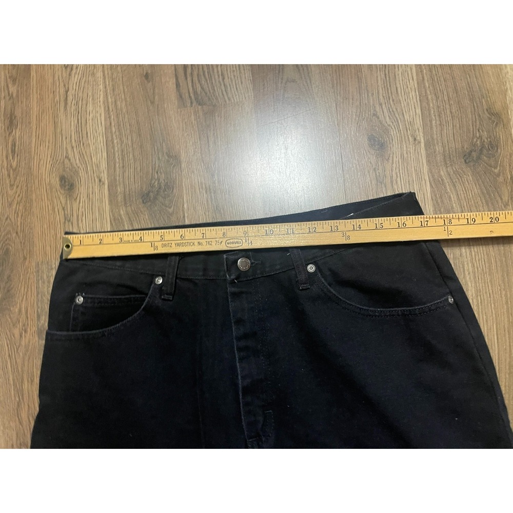 Wrangler Jeans, Men's Size 36x32, Black, Denim, Relaxed Fit, Straight Leg - Picture 6 of 8